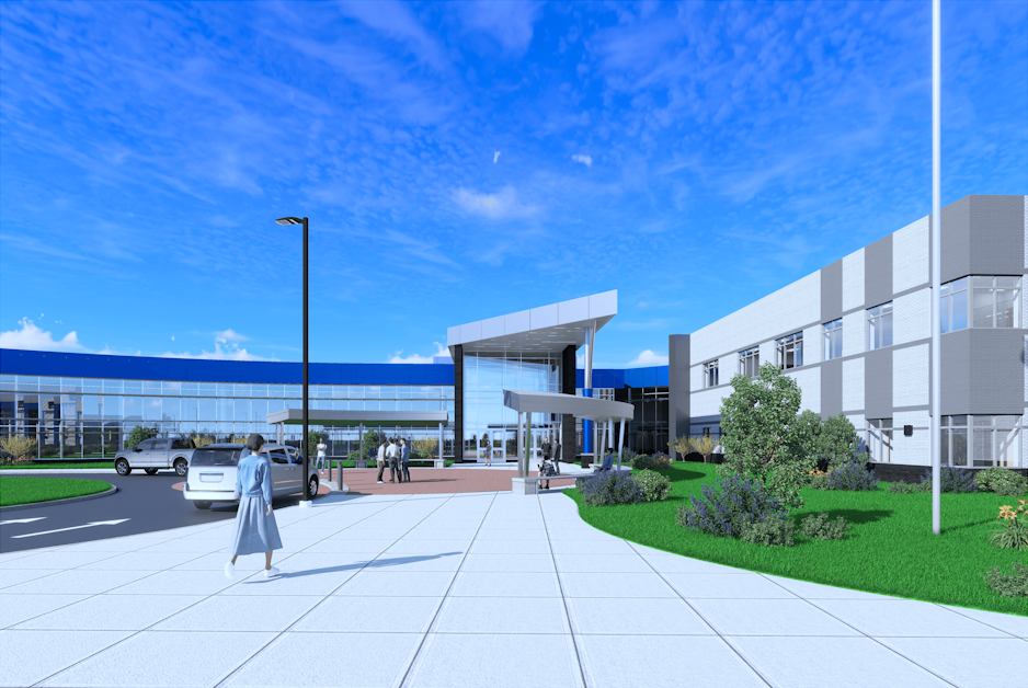 Courtyard Render